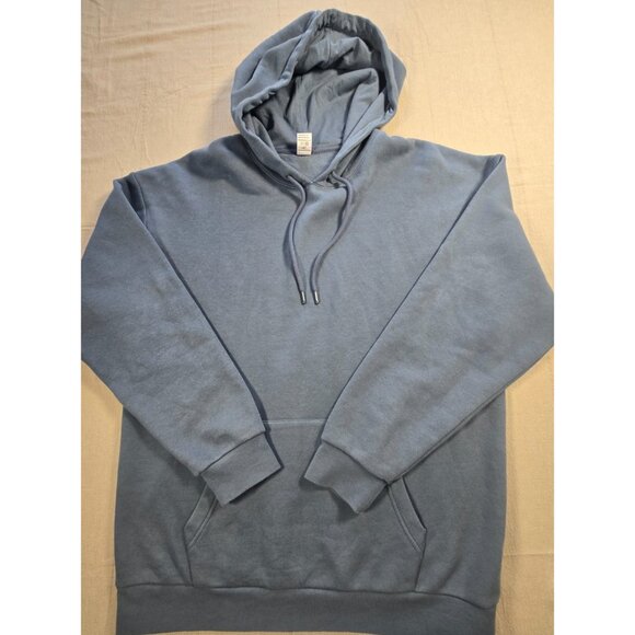 NWOT Dutch Bros Hoodie Unisex Large Blue Sweatshirt Coffee Back Graphic Logo - Picture 5 of 15